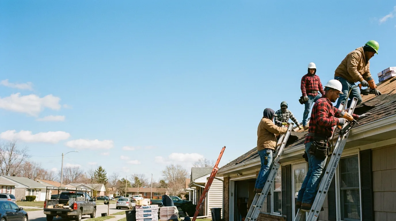 Roofing in Wyocena, WI near me